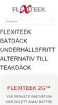 Mobile Screenshot of flexiteek.se